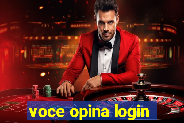 voce opina login